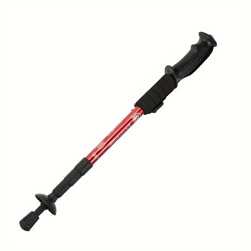Trekking Poles Shock Absorption Foldable Ultralight Hiking Pole Suitable For Outdoor Camping Mountaineering Backpacking Trip