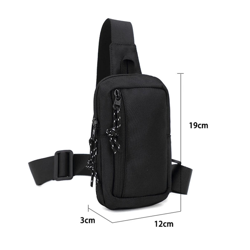Men Chest Bag Mens Shoulder Body Bag Oxford Fashion Man Side Sling Crossbody Bag for Male  Casual Handbag Travel Phone Bags
