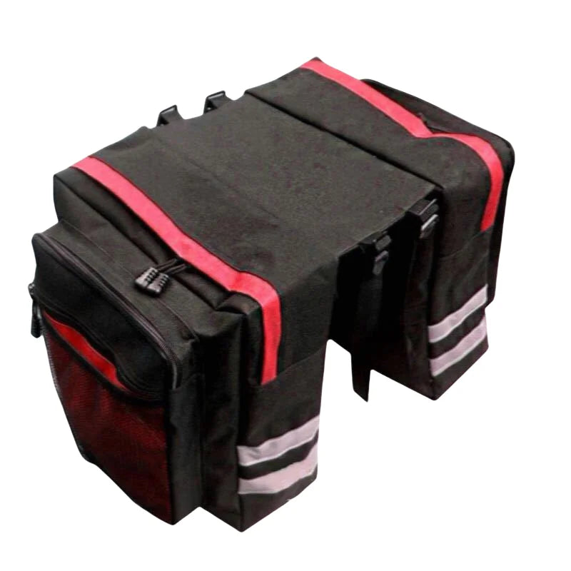 Bicycle transport bag rear luggage rack double-sided, rear seats are high and convenient in capacity, luggage bicycle bag