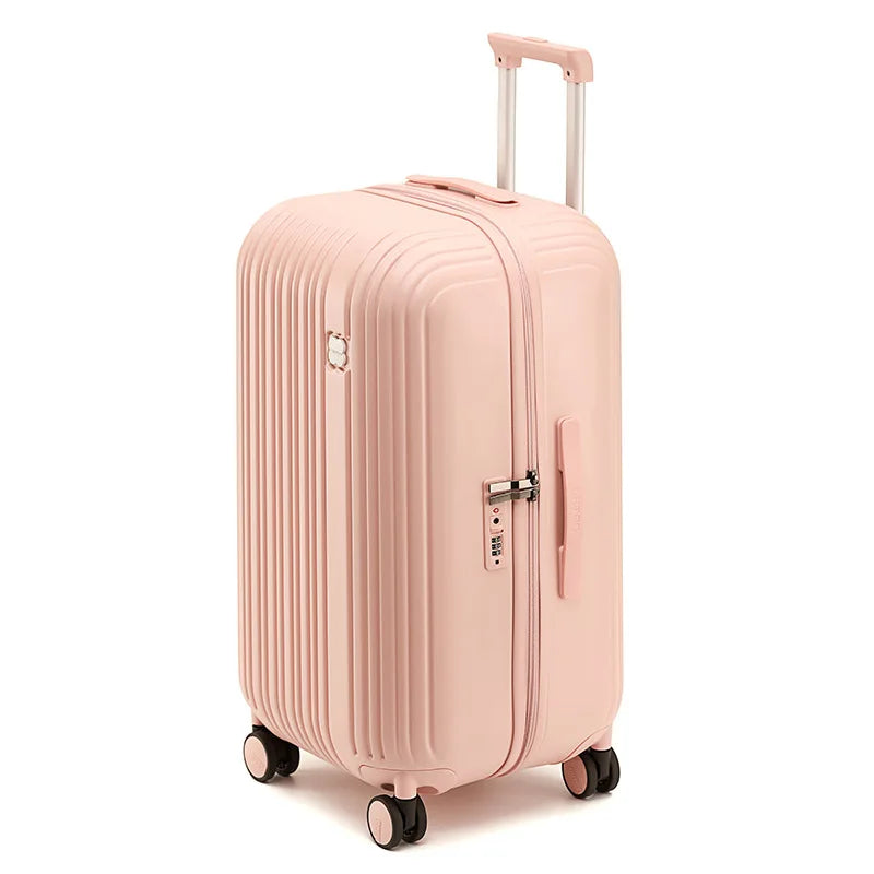 20 Inch Rolling Luggage Case 26 Inch Drop Resistant Suitcase Lightweight Small Password Box Trolley Travel Luggage Gift Box 24