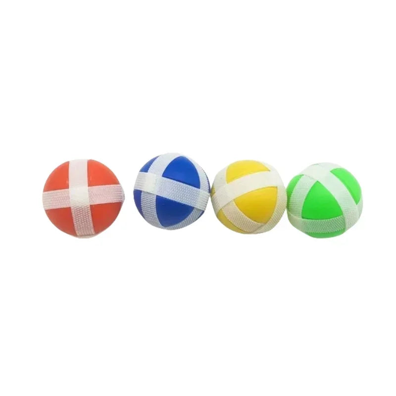 new 10 sports games dart board target shooting target ball toy Outdoor toy Sticky ball random color