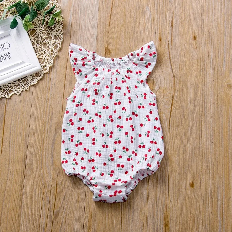 Baby Girl Clothes Infant Kids Romper Summer Newborn Little Girls Bodysuit New Born Pajamas Onesie Children Clothing For Babies