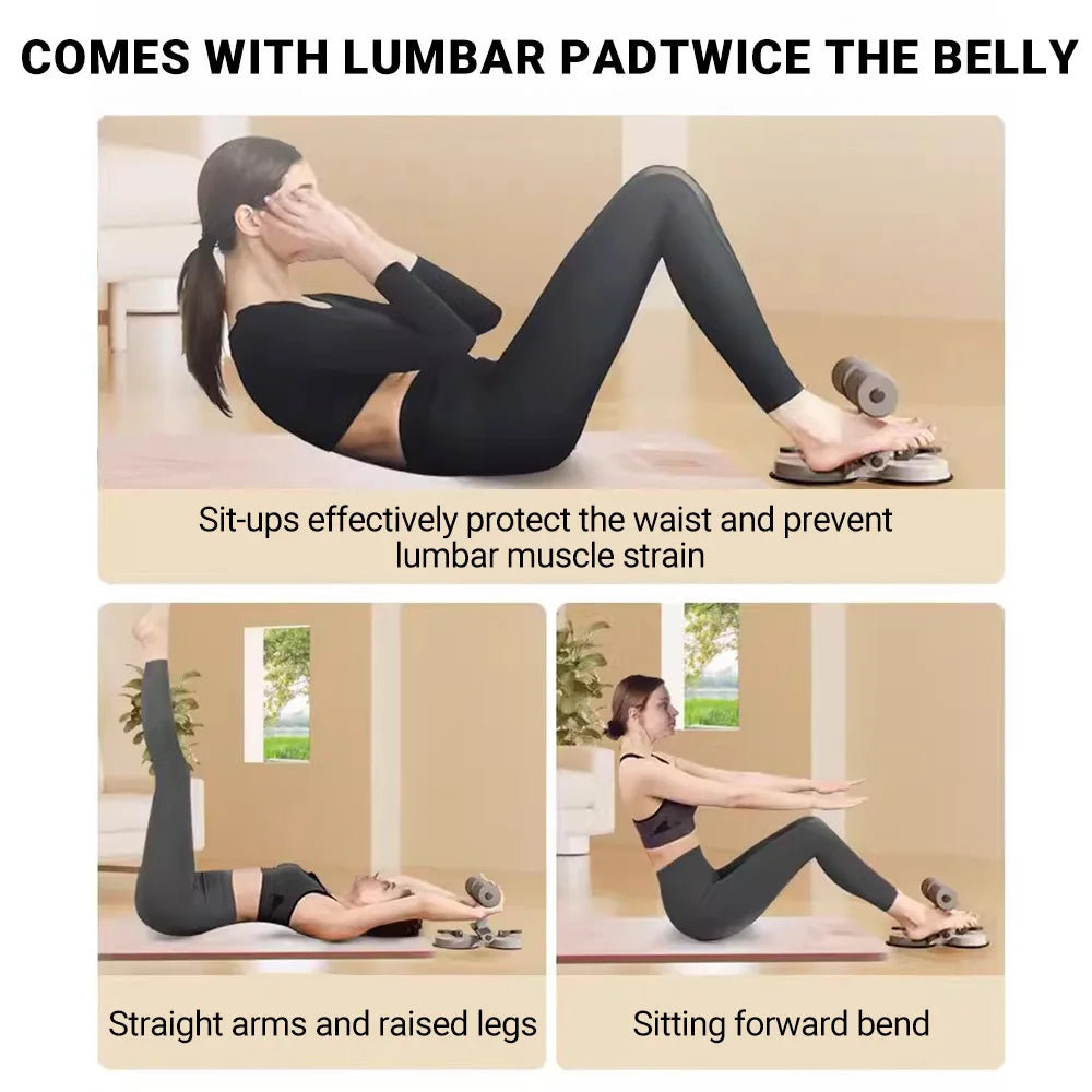Abdominal Sit Up Equipment Suction Cups Ankle Support Abdominal Workout Fitness Adjustable Sports Fitness Physical Exercise