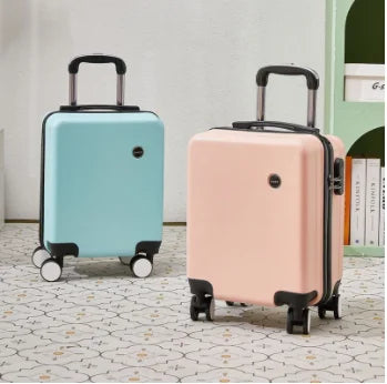 New Luggage travel trolley bag, wheeled luggage lightweight student carry-on bag spare space business Trips Luggage