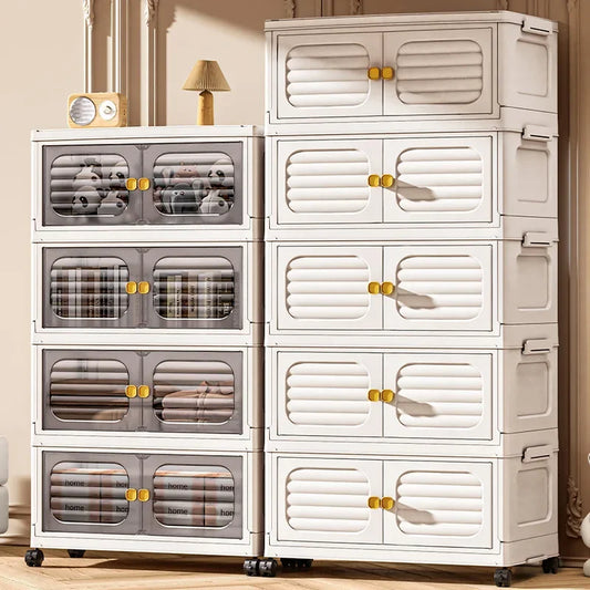 Household living room, toy cabinet, storage rack, storage cabinet, folding storage box, snack cabinet, finishing box.