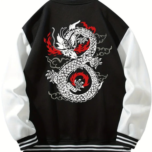 Men's Top Men's Baseball Clothing Lightweight Warm Men's Jacket Men's Jacket Cute Top Hip Hop Rock Clothing