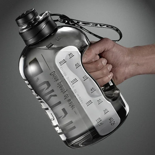 2.7L Fitness Water Bottle Gym Cycling Cup Portable Large Capacity Water Bottle For Fitness Camping Men Water Kettle
