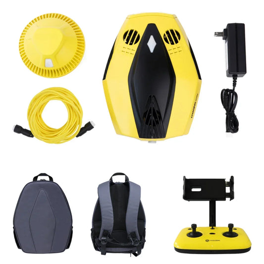 4K Underwater Drone with Robotic Arm Ai Vision Lock 360 Omnidirectional Movement 100m Diving Underwater Rov Kit  Equipment