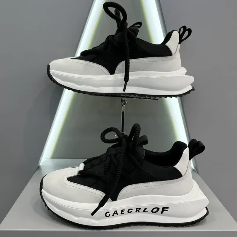 Men's Sneakers 2025 Spring Men Shoes Fashion Comfortable Platform Casual Sneakers Outdoor Sports Shoes for Men Non-slip Footwear