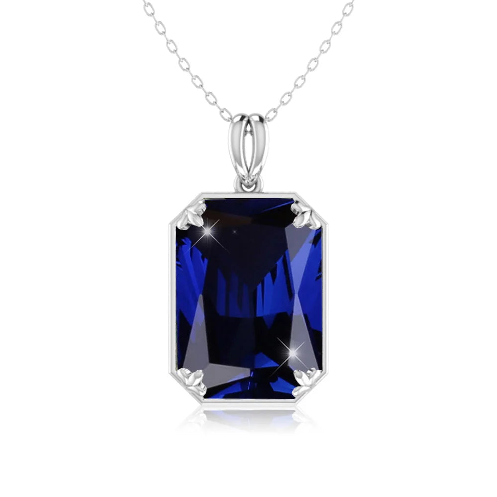 585 Gold Plated Pendants and Necklaces Real Solid 925 Sterling Silver Woman Pendants for Fine Jewelry