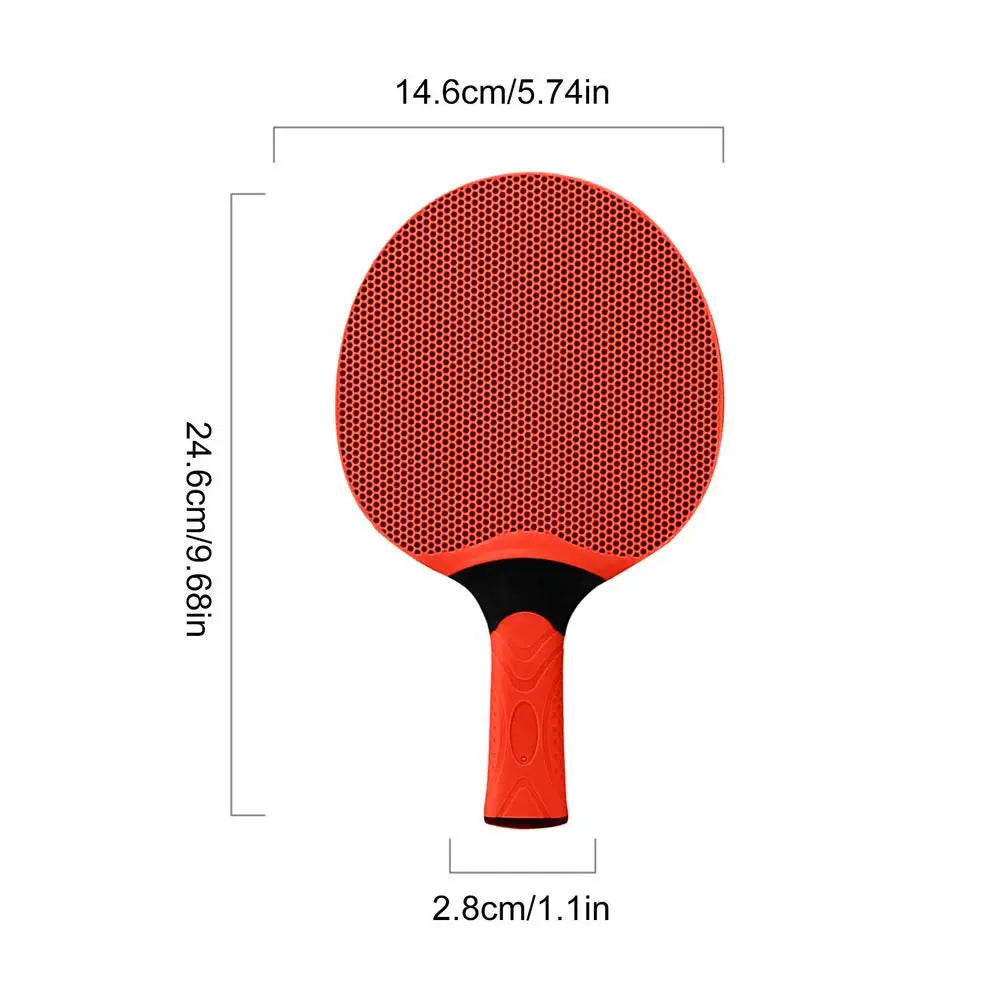 Table Tennis Racket Table Tennis Racket With Rubber Grip Racquet Game Table Tennis Bat for Indoor Outdoor Game ﻿