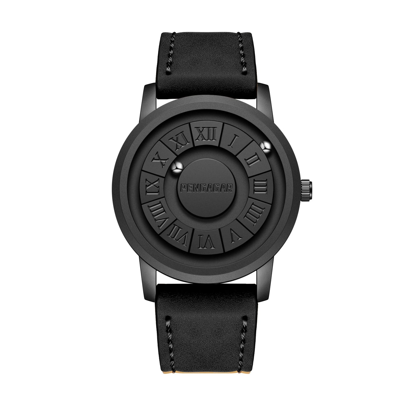 2025 New Men's Watches Top Luxury Quartz Watch For Men Creative Scrolling Pointer Magnetic Force Wrist Clock Relogio Masculino