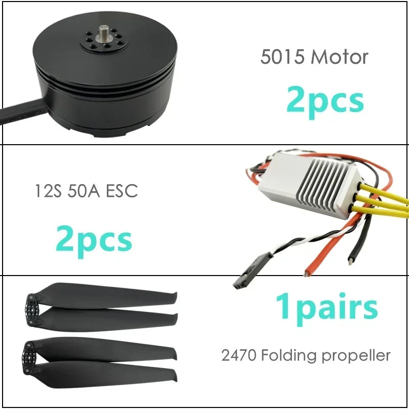 FOR  DIY 5L 5kg Agriculture Drone Pesticide spraying drone