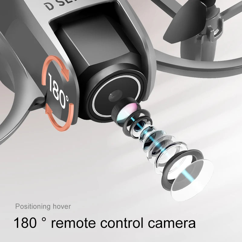 NEW Drones D16 GPS 8K Professional HD 180° Dual Cameras 5G WIFI Brushless Motors Obstacle Avoidance FPV Foldable Quadcopter Toys