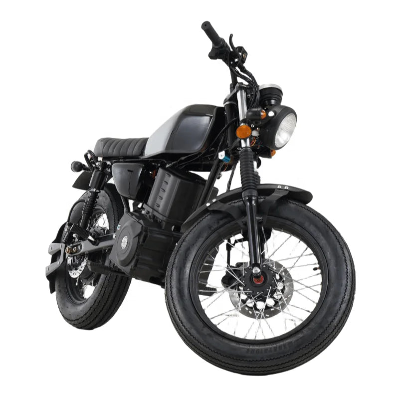 Unisex 2000W Electric Sportbike Powerful 60v 72v Two-Wheel Long Range Electric Motorcycle Ev Scooter Front Brake 70km Range Per