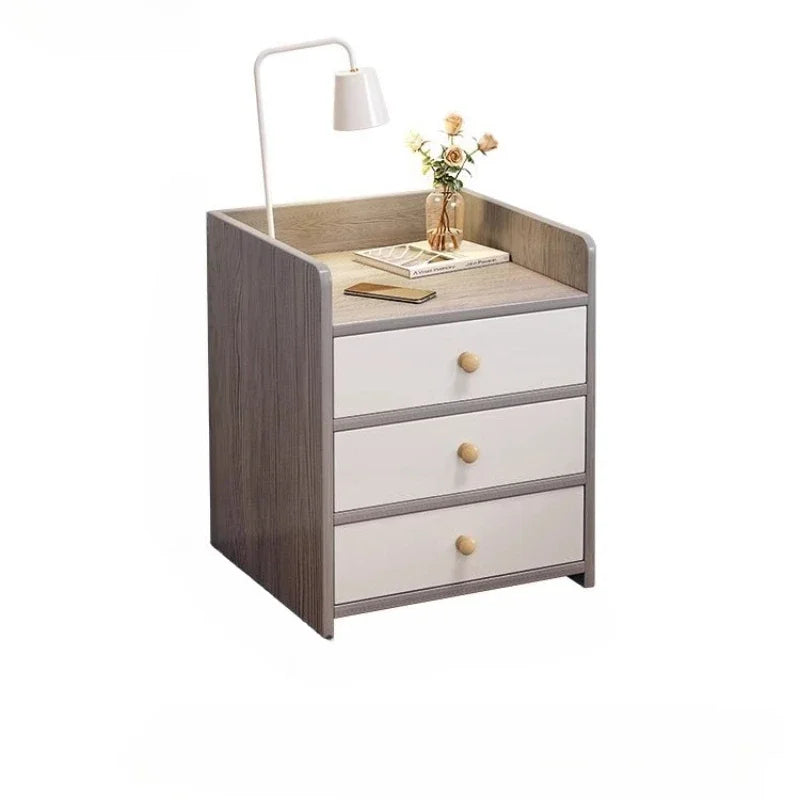 Cabinet Bedroom End Storage Bedside Table Locker Storage Comfotable Home Small Modern Mesitas De Noche Dormitorio Household
