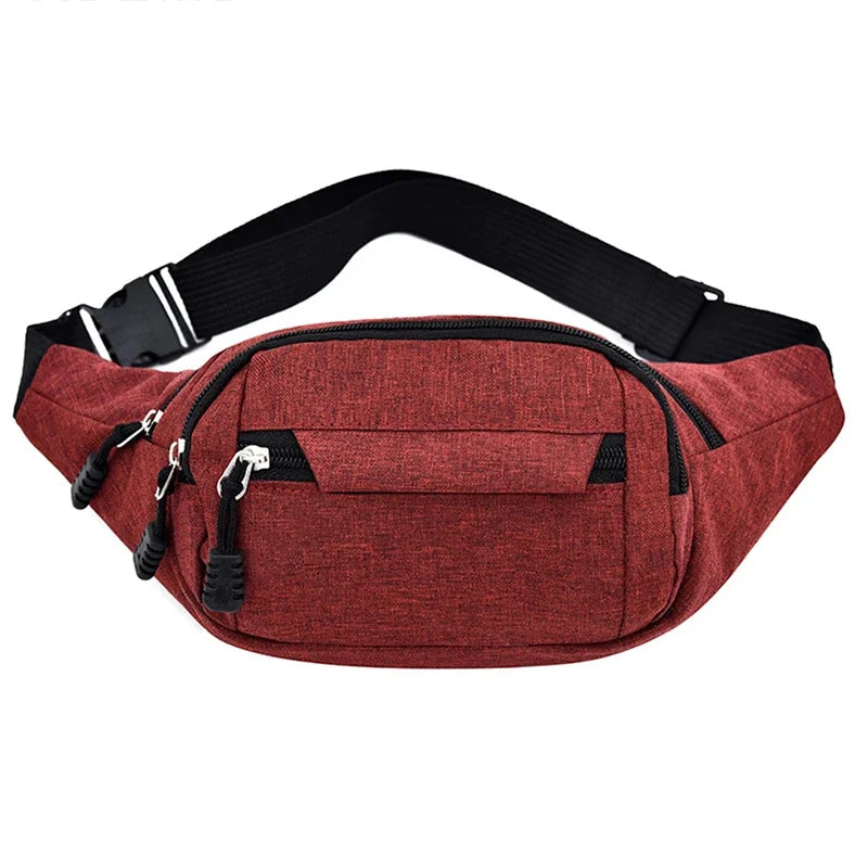 Mobile Waist Bag for Men Women Multifunctional Large Capacity Belt Bag Anti Splash Wear-resistant Construction Site Pochete