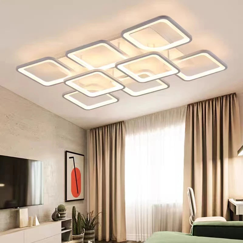 New LED Ceiling Lamp Home for Living Room Bedroom Dining Room Lighting Fixtures Modern Indoors Decorative Lamps