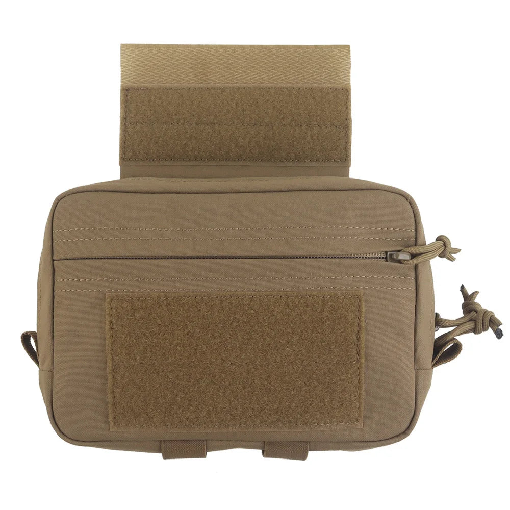 Hunting vest secondary hanging bag, back chest hanging, expansion accessory bag, multi-functional bag
