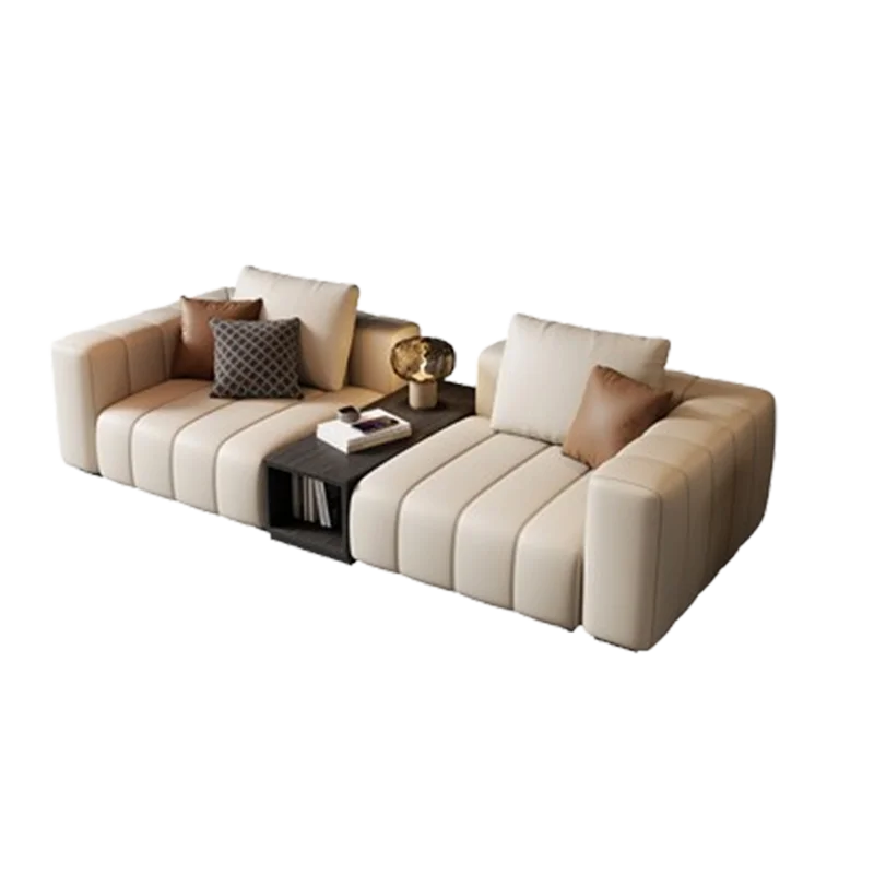 Large Lounge Minimalist Sofa Wooden Designer Individual Loveseat Relaxing Sofa Office Lazy Full Sofy Do Salonuroom Decoration