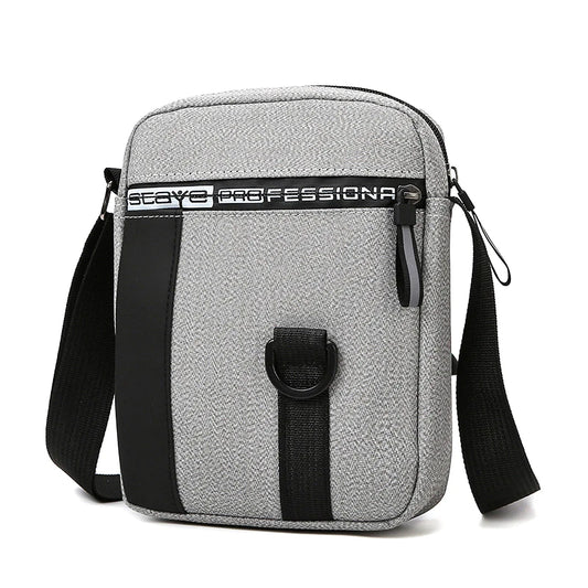 Men's Shoulder Bag Business Leisure Large Capacity Portable Handbag Multi Layer Waterproof Summer Male's Crossbody Bags
