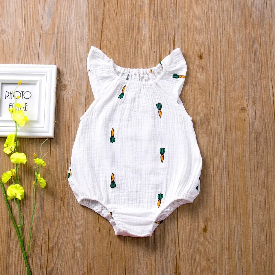 Baby Girl Clothes Infant Kids Romper Summer Newborn Little Girls Bodysuit New Born Pajamas Onesie Children Clothing For Babies