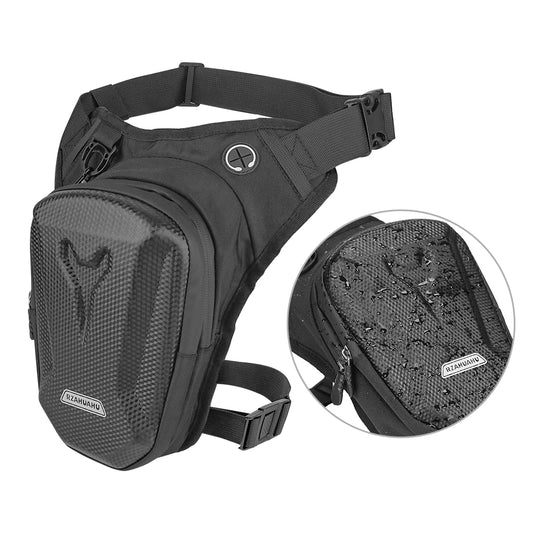 Men Hip Bum Pack Leg Side Bag Tactical Travel Bag Waterproof Pack Bag Outdoor Casual Motorcycle Waist Leg Bag Ride Bags