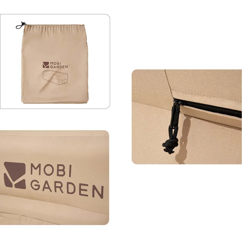 MOBI GARDEN Camping Air Sofa Outdoor Furniture Glamping Portable Inflatable Double Sofa Air Bed
