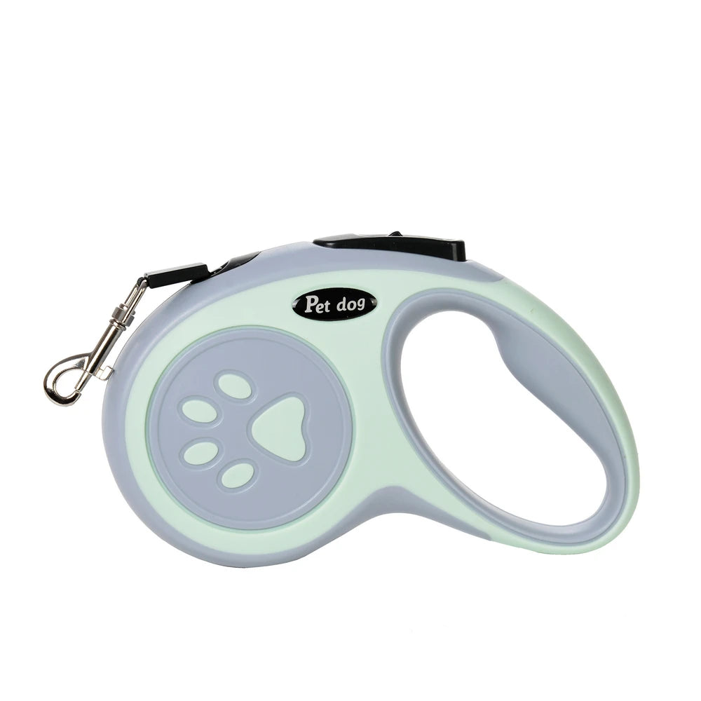 3m 5m Nylon Pet Dog Leash Automatic Retractable Extending Rope Puppy Walking Running Traction Roulette For Small Big Dogs Cats