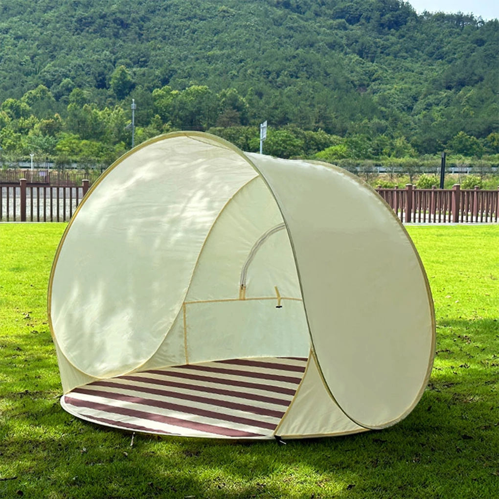Outdoor Portable Camping One Click Open Tent Large Space Sunshade Beach Sun Shelter Tent Garden Beach Tent Baby Tent Outdoor