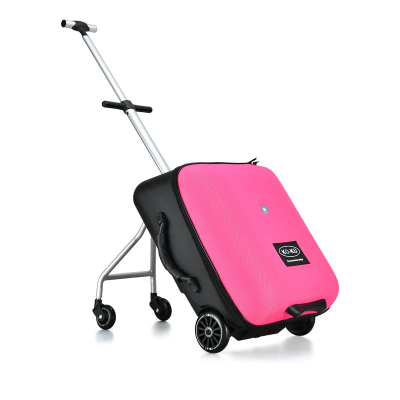 Baby suitcases children can ride travel luggage lazy people walking baby carry-ons trolley suitcase light interesting 20 inch