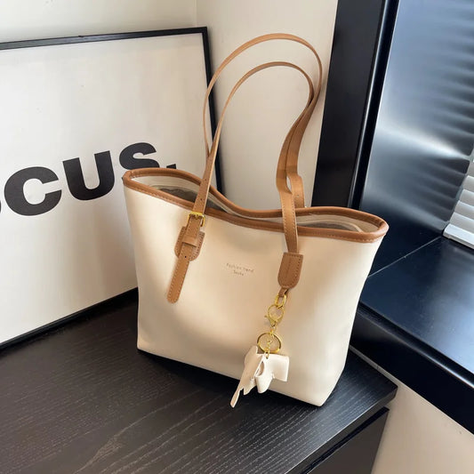 2025 Large Tote Bag Women Stylish Shoulder Purse Autumn Winter Fashion Boho Casual Commuter Bag Elegant Spacious Handbag