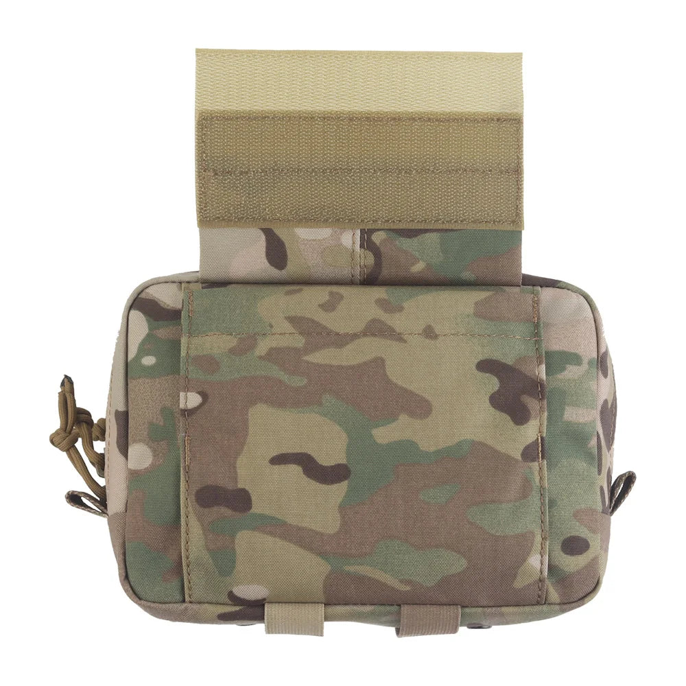 Hunting vest secondary hanging bag, back chest hanging, expansion accessory bag, multi-functional bag
