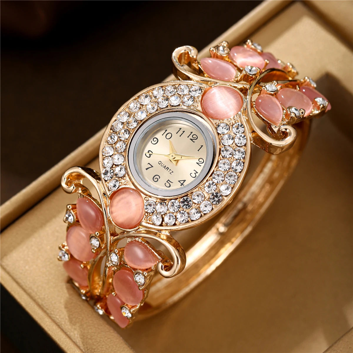 1pcs Women's Gorgeous, Fashionable, Compact, Elegant, Shining Watch for Daily Wear, Holidays, Birthdays, Gifts Essential