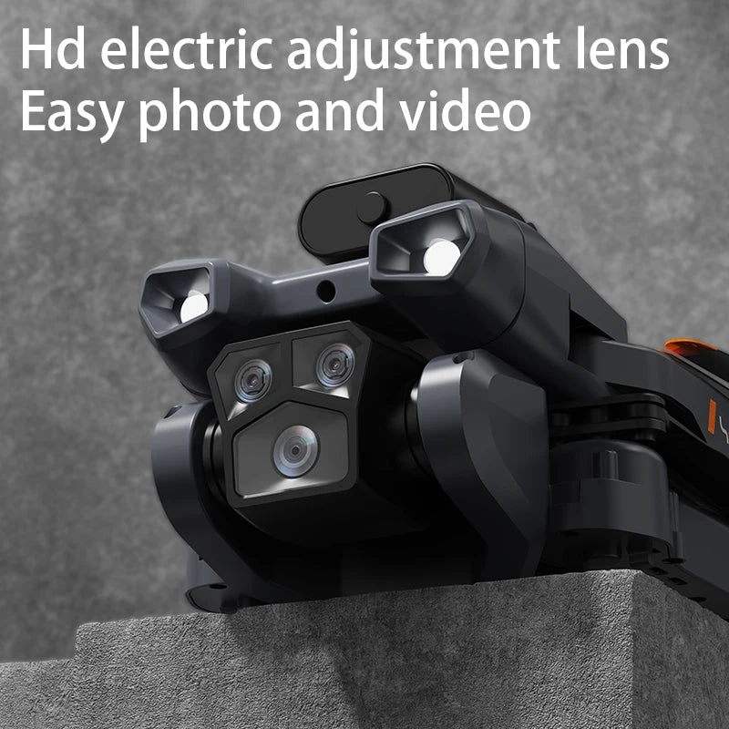 Drone Profesional 8K HD Wide Angle Camera Unmanned Obstacle Avoidance Aerial Photography Optical Flow Foldable Quadcopter Gifts