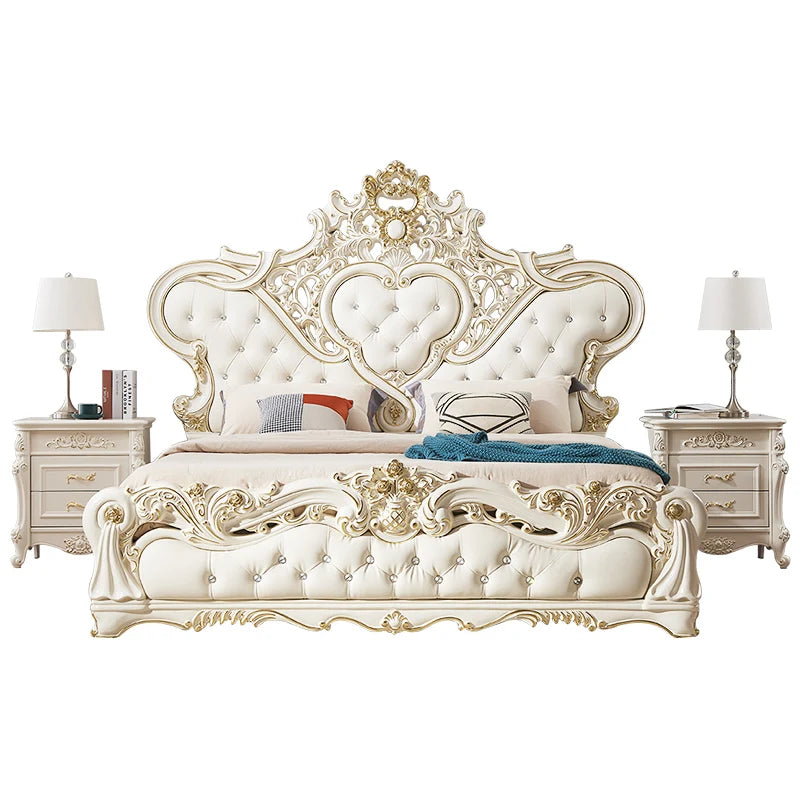 Fashionable Design Beds Frame Minimalist Luxury Relax Reading Beds Princess Lambswool Muebles Para Dormitorio House Accessories