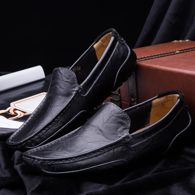 Men's shoes 2023 Casual fashion Men's casual wear Formal men's driving shoes Casual men leather shoes