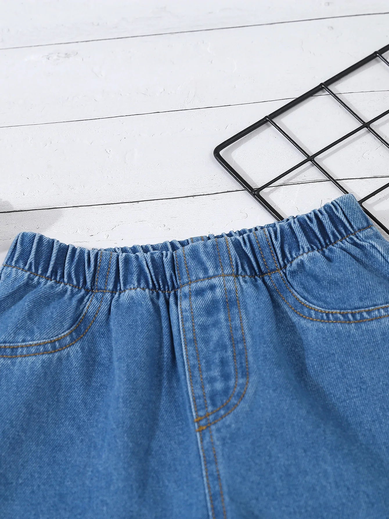 Boys' Small-Leg Pants, Spring & Fall Style, Pure Color Baby Boy Jeans, New Kidsren's Jeans, Autumn Long Pants