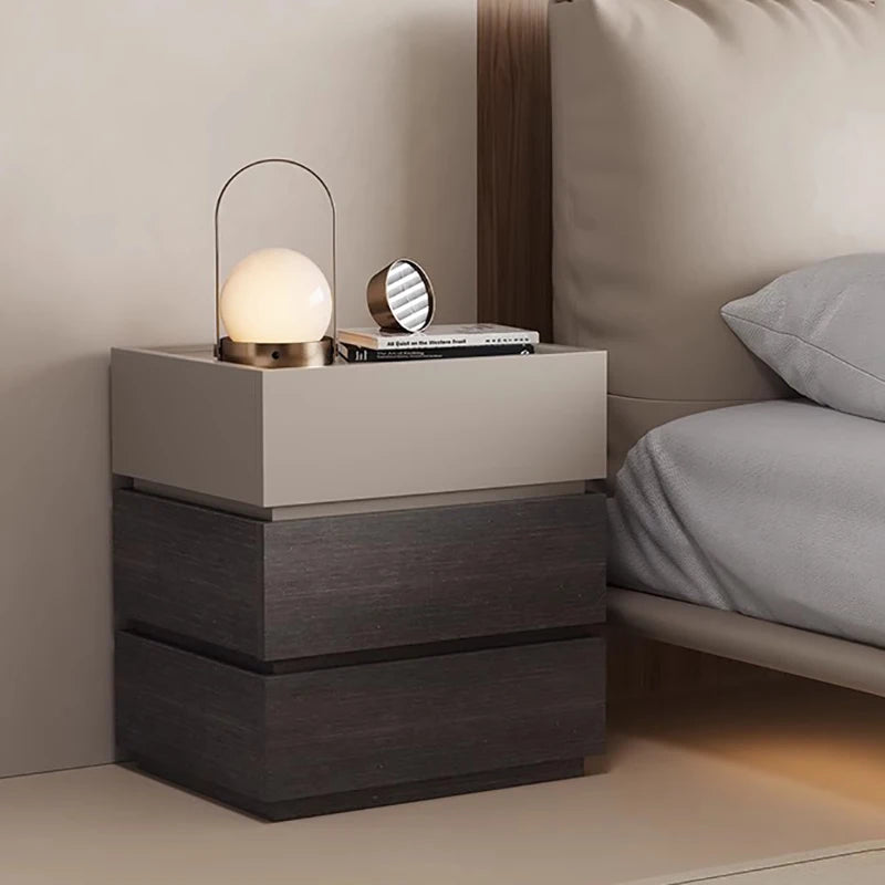 Storage Night Table Aesthetic Minimalist Modern Bedside Table Luxury Mesitas De Noche Para El Dormitorio Bedrooms Furniture