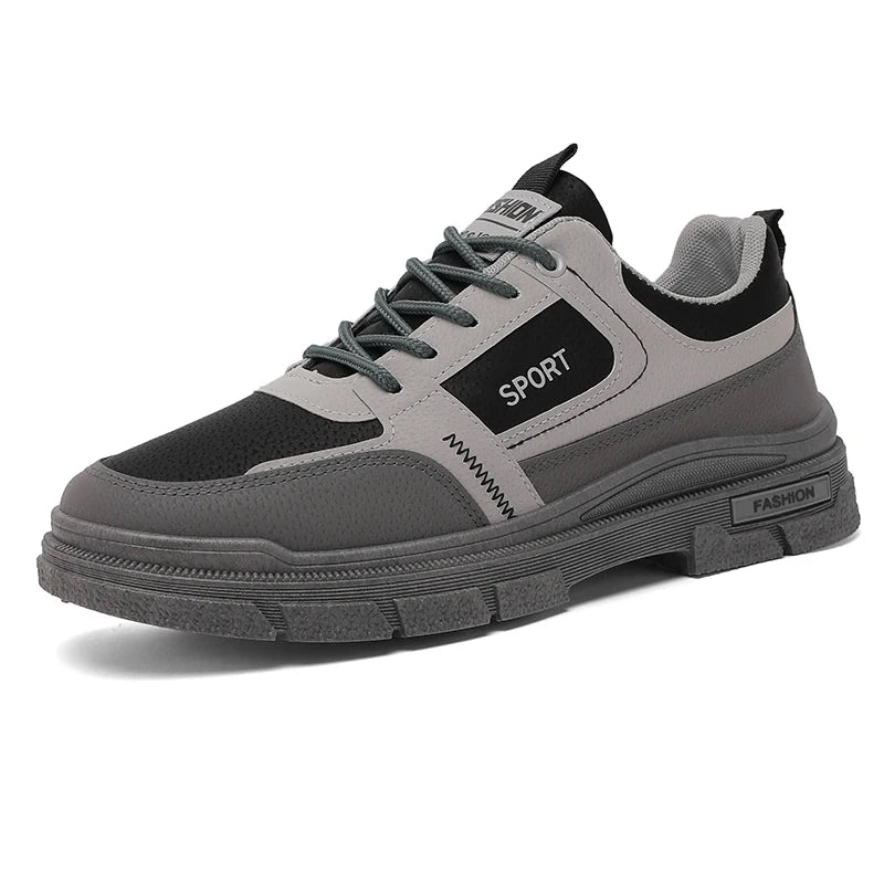 Men's shoes four season new soft-sole non-slip casual shoes outdoor walking shoes fashion student sports shoes male tooling shoe