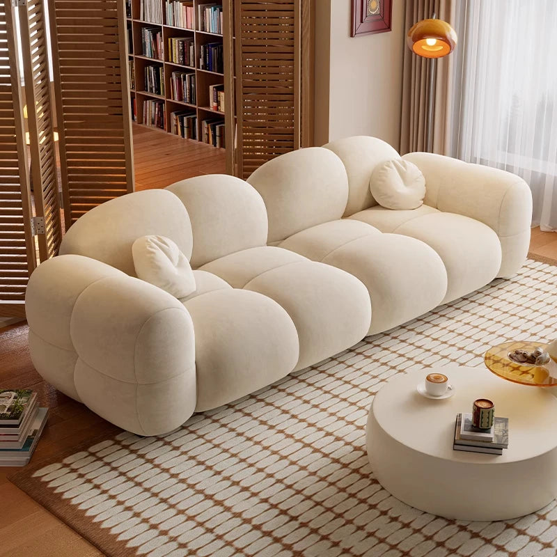 Lounge Unique Living Room Sofas Gaming Luxury Recliner Children Sofas Puffs Futon Lazy Clear Minimalist Wood Divano Furniture