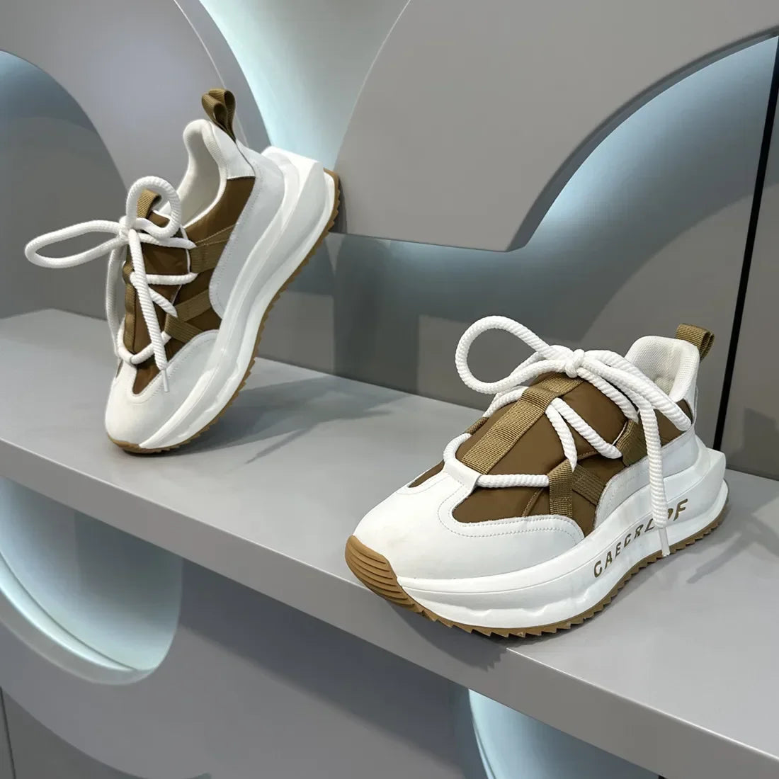 Men's Sneakers 2025 Spring Men Shoes Fashion Comfortable Platform Casual Sneakers Outdoor Sports Shoes for Men Non-slip Footwear