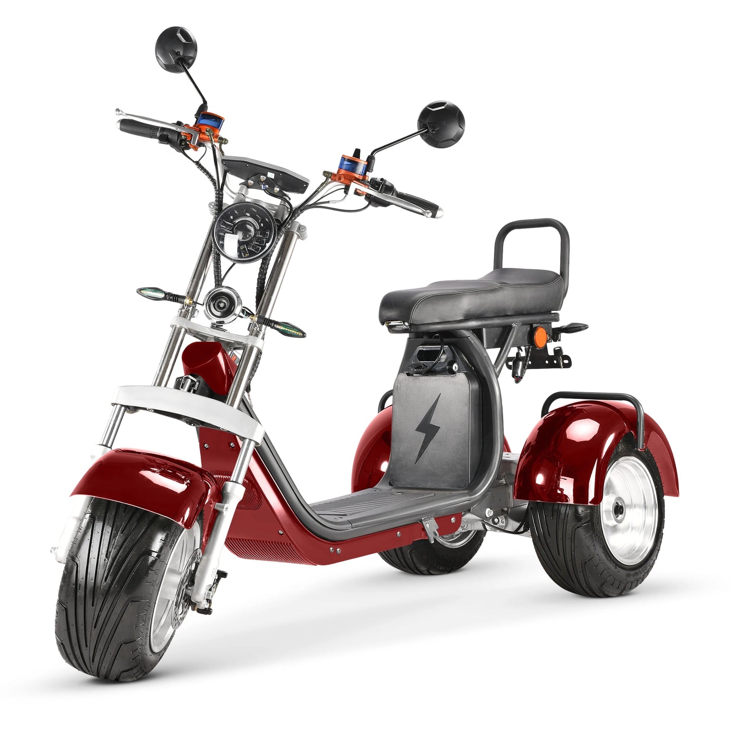 Clark is hot selling 3-Wheel Electric Tricycle Citycoco EEC Approved Electric Dirt Bike Scooter and Motorcycle 4000w Power