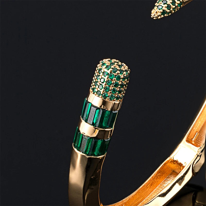 New Fashion Lovers Luxury Bracelets Bangles Colorful Cubic Zirconia Golden Woman's Bracelets wedding banquet hand Jewelry Gifts