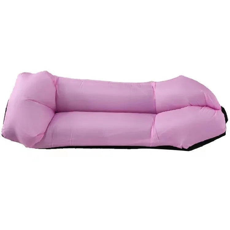 2024Trend Outdoor Products Fast Infaltable Air Sofa Bed Good Quality Sleeping Bag Inflatable Air Bag Lazy bagBeach Sofa 240*70cm