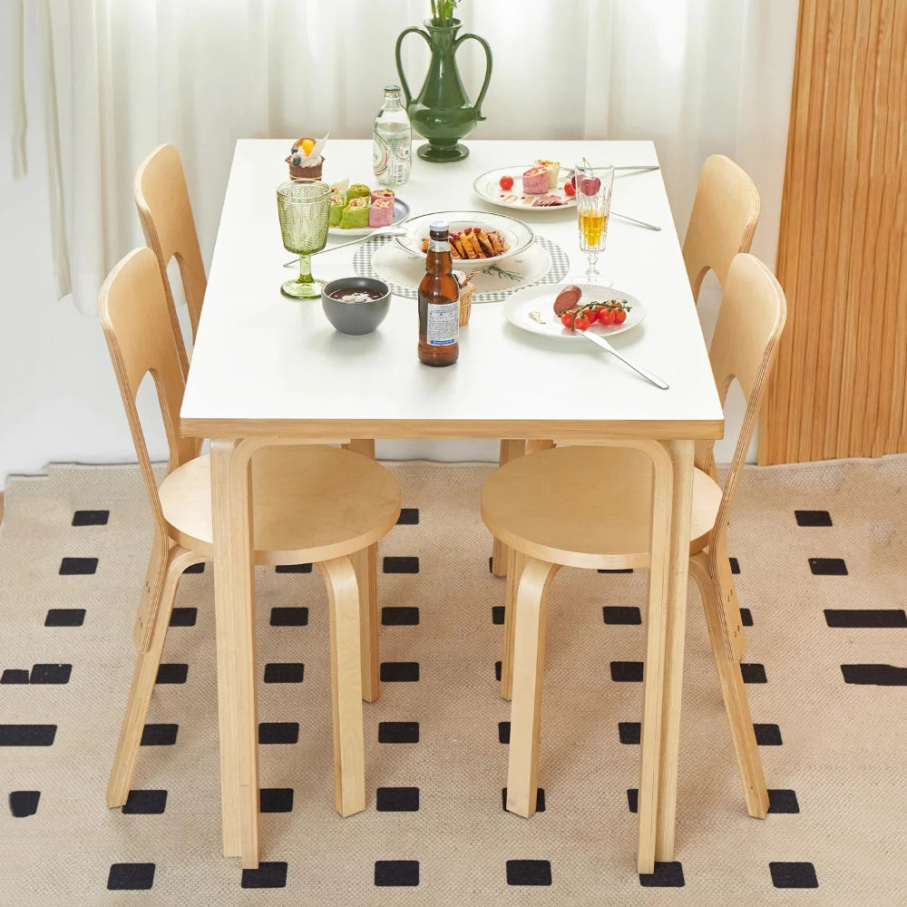 Modern Square Dining Table Minimalist Style Nordic Computer Dining Table Waterproof Relaxing Tavolo Pranzo Home Furniture