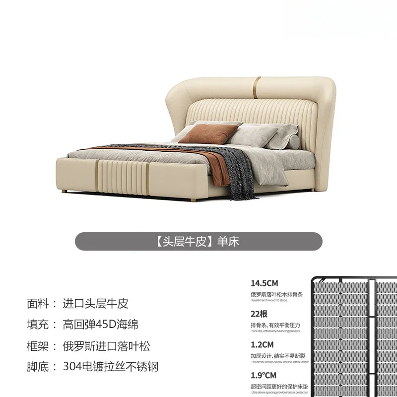 Adults Queen Size Bed Unique Modern Aesthetic White Queen Bed Storage Lounge Muebles Para El Hogar Bedroom Furniture Accessories
