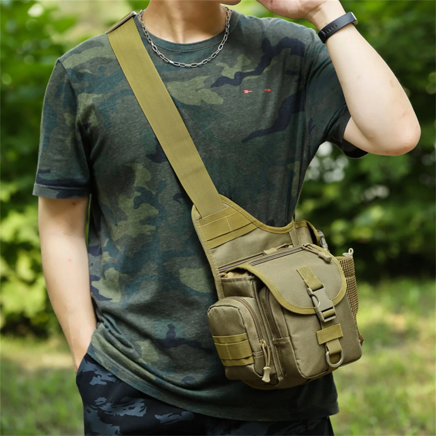 Men Tactical Bag Outdoor Sport Army Pack Male Sling Shoulder Messenger Bags Military Hunting Camping Hiking Crossbody Bags