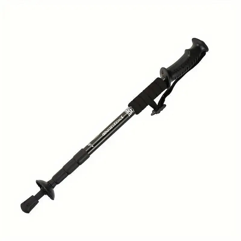 Trekking Poles Shock Absorption Foldable Ultralight Hiking Pole Suitable For Outdoor Camping Mountaineering Backpacking Trip