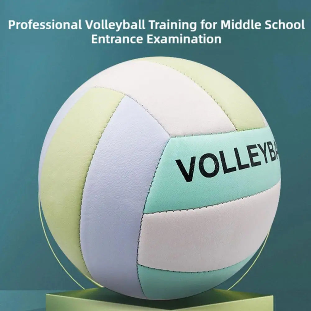 Official Size 5 Volleyball, Soft Indoor Outdoor Volleyball For Game Gym Training Beach Play Volleyballs For Beginner Teenager